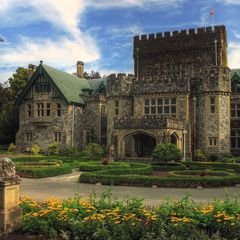 Hatley Castle at Hatley Park in Colwood