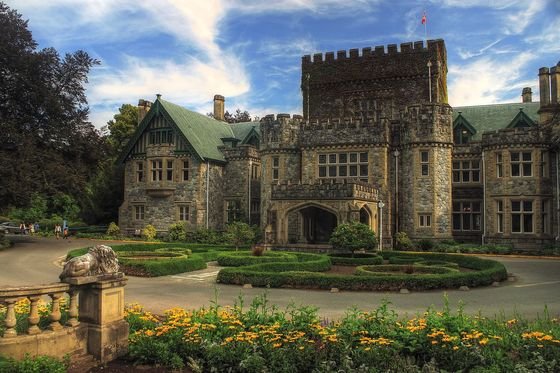 Hatley Castle at Hatley Park in Colwood